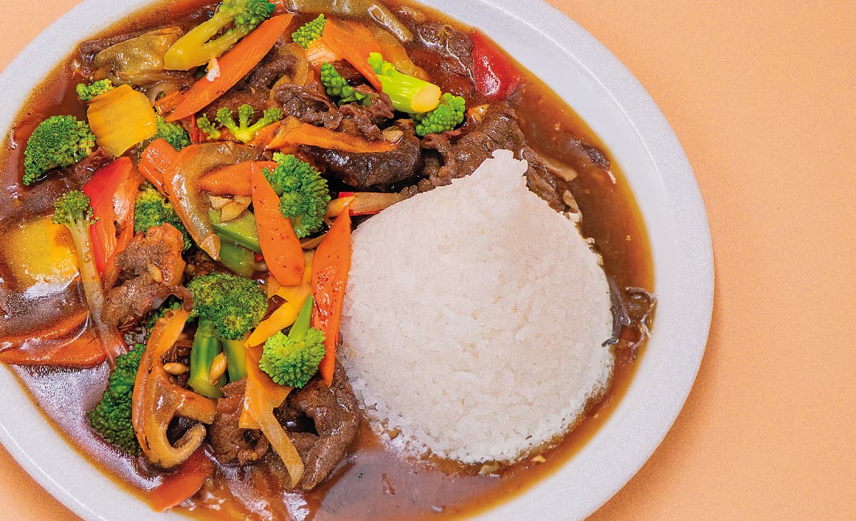 7. Bò xào brokolice