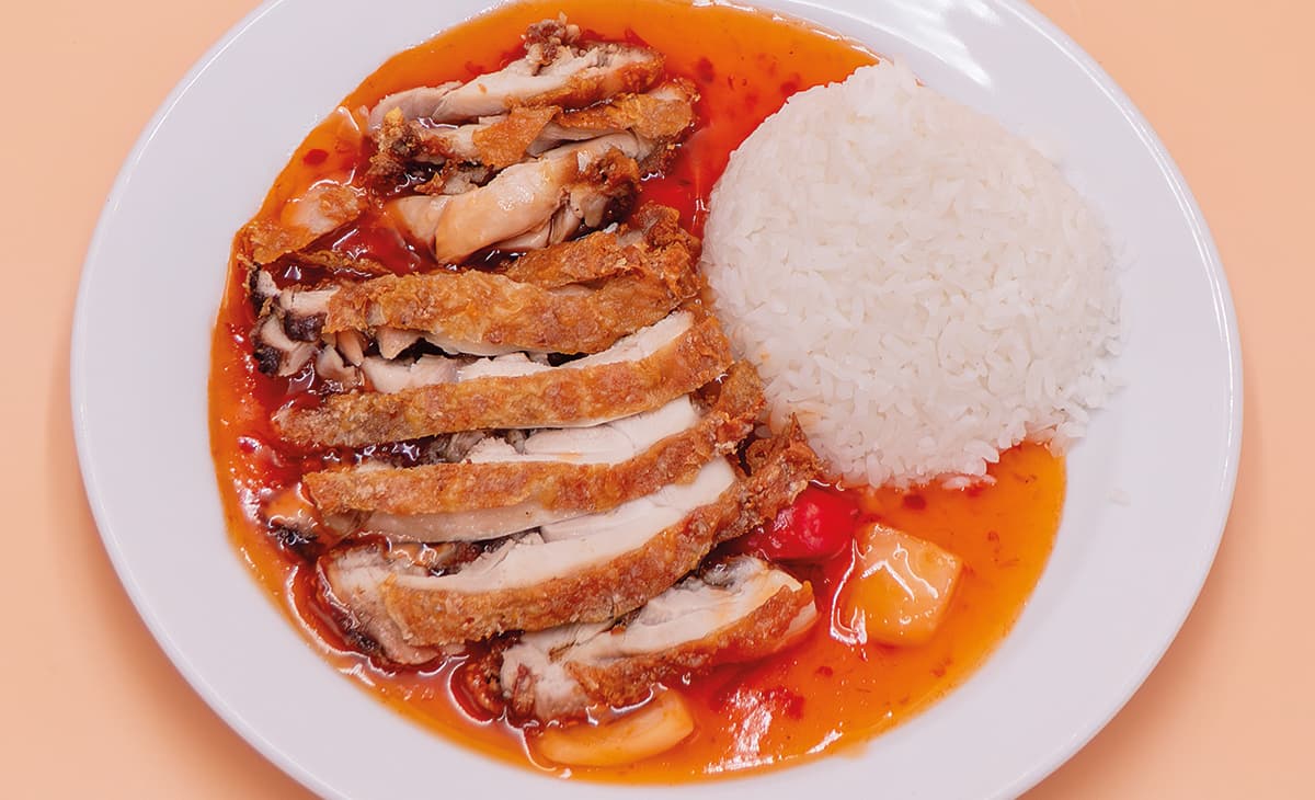 9. Đùi gà chua ngọt
